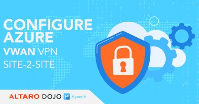 How to configure Azure virtual WAN VPN Site-2-Site with unmanaged VPN device