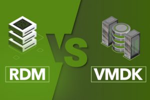 How to create vSphere VMs with RDM disks