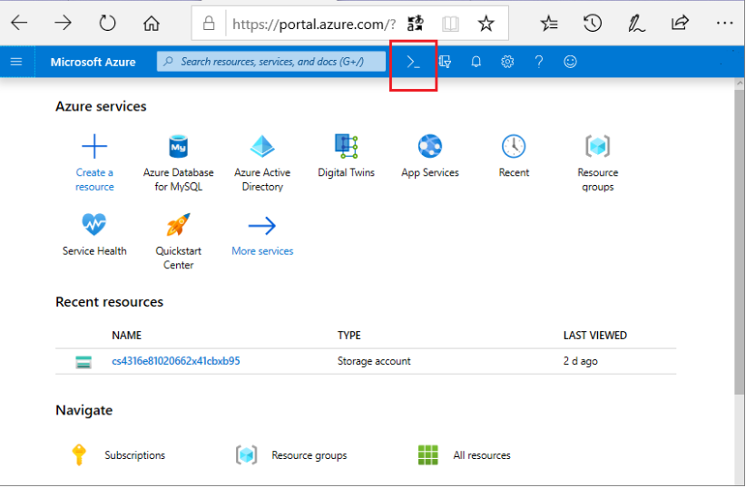 How to launch Cloud Shell