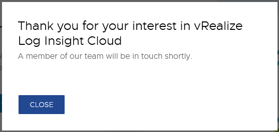 At this point you will receive a notification email letting you know the request has been received