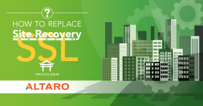 How to Replace Site Recovery Manager SSL Certificates