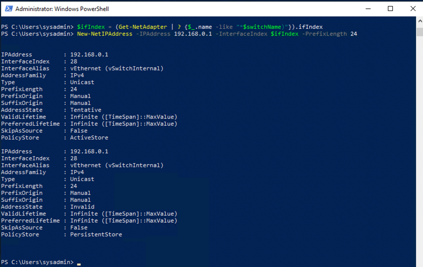 configure DHCP services