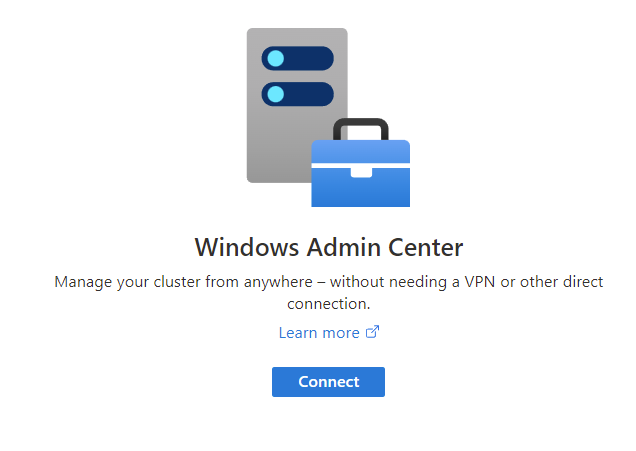 connect to Azure Stack HCI using the Azure Portal