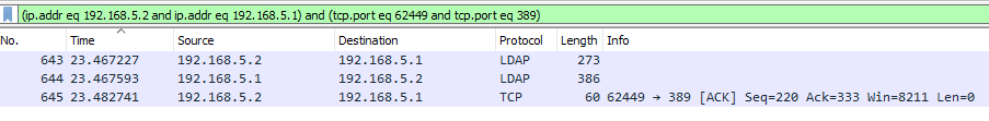 display filter