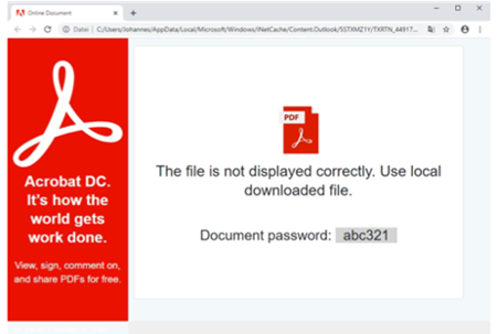 Email Threat - Malware attack in the QakBot campaign from the Cyber Security Report 2023