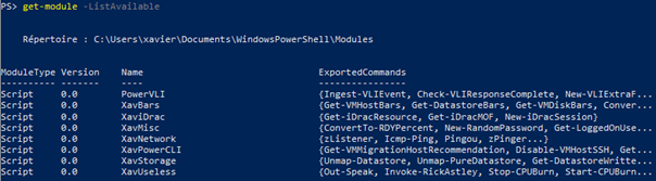 You can create your own modules containing your cmdlets