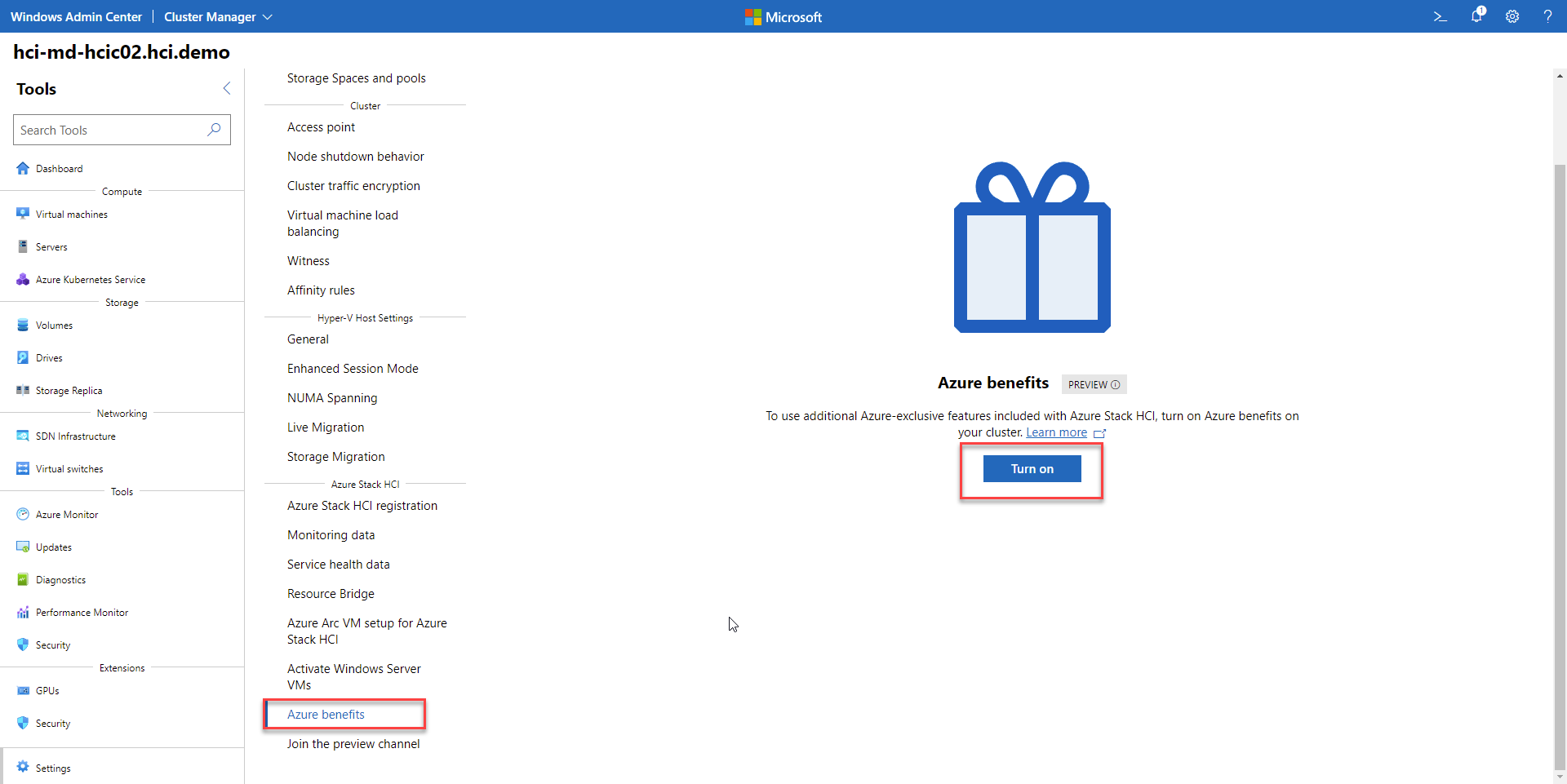 Manage Azure Stack HCI
