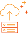 Cloud backup icon