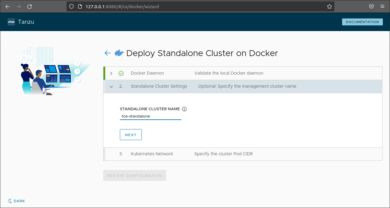 Naming your Tanzu Community Edition standalone cluster