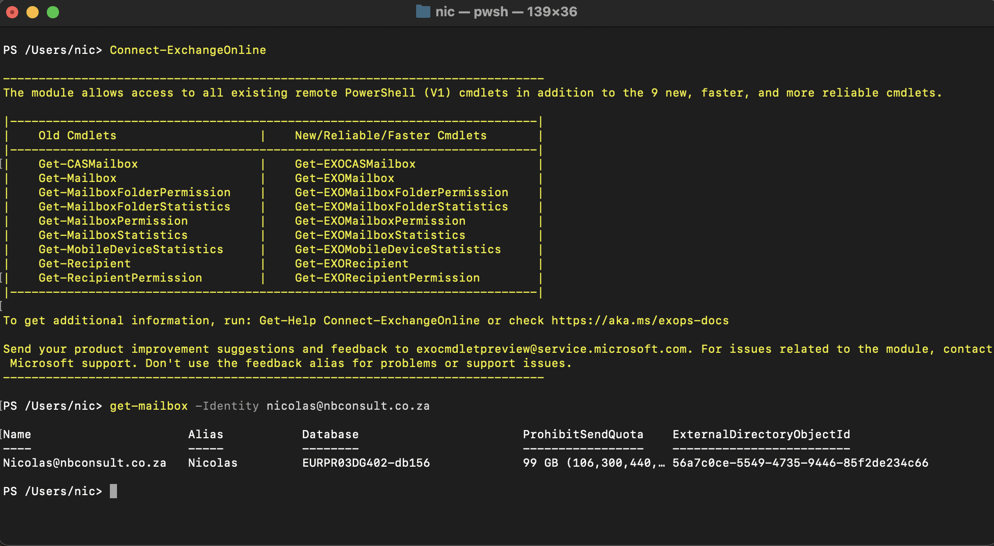 PowerShell SSO login