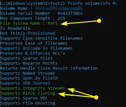 ReFS - Block cloning and Integrity Streams