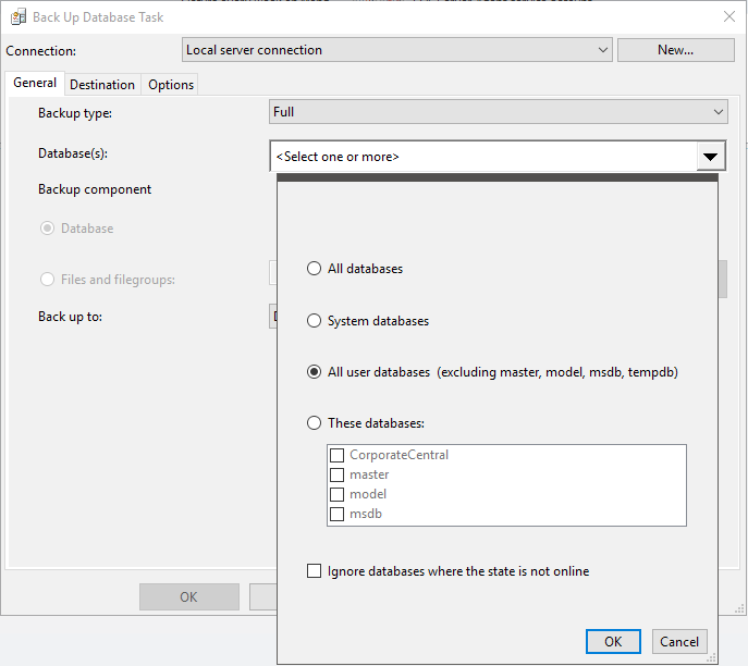 SQL Server All user databases