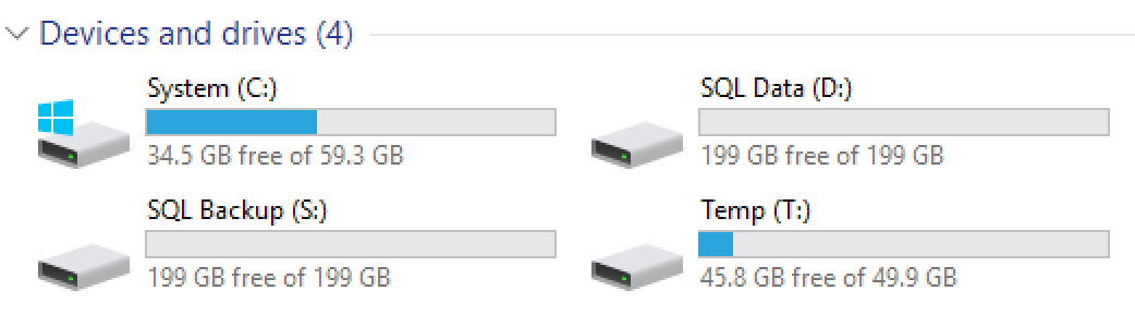 SQL Server Configuration