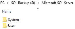 SQL Service Settings