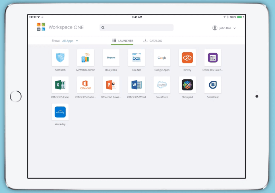 The Workspace ONE app offers SSO capabilities